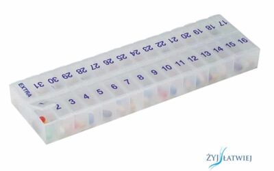 Pojemniki na leki dla seniora